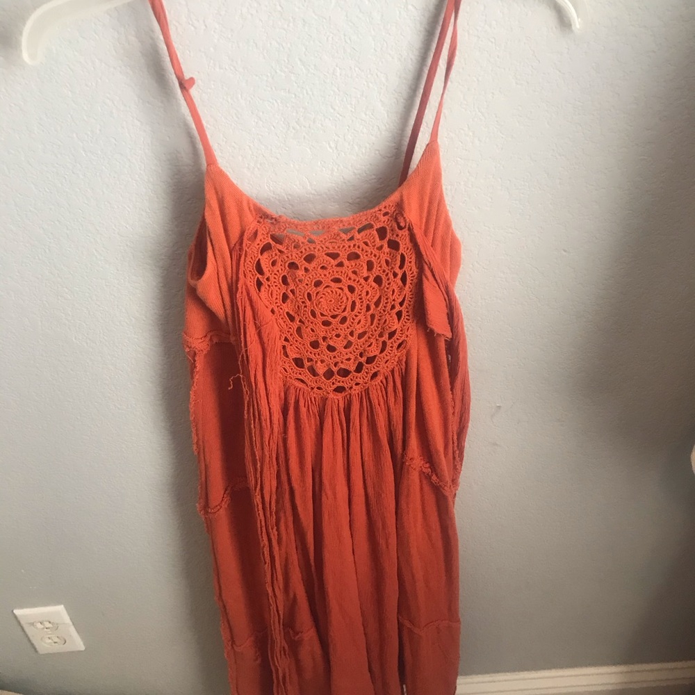 Free People dress with chest wrap